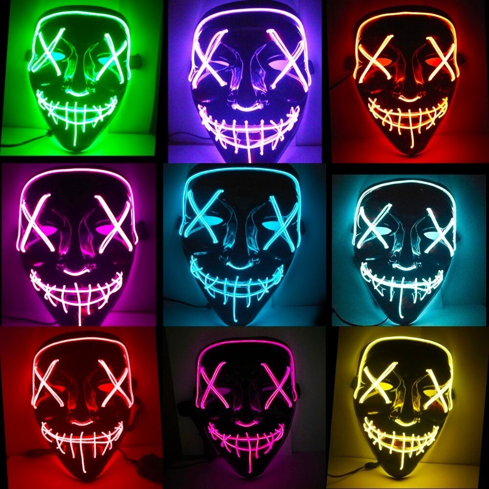 MASCARA DE LED