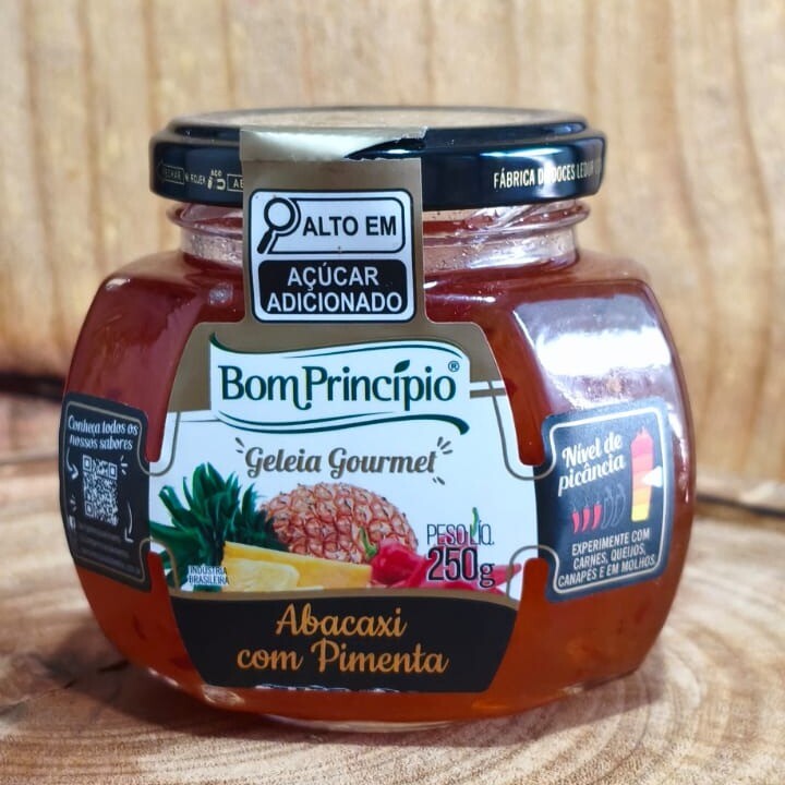172- GELEIA DE ABACAXI COM PIMENTA IDEAL PARA QUEIJOS 230G