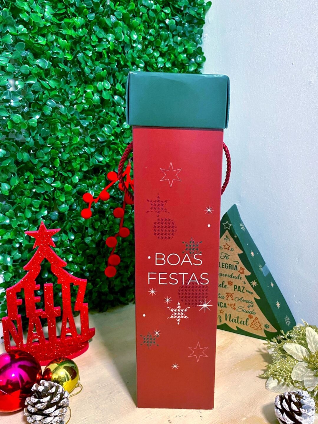 CAIXA PERSONALIZADA - VINHO