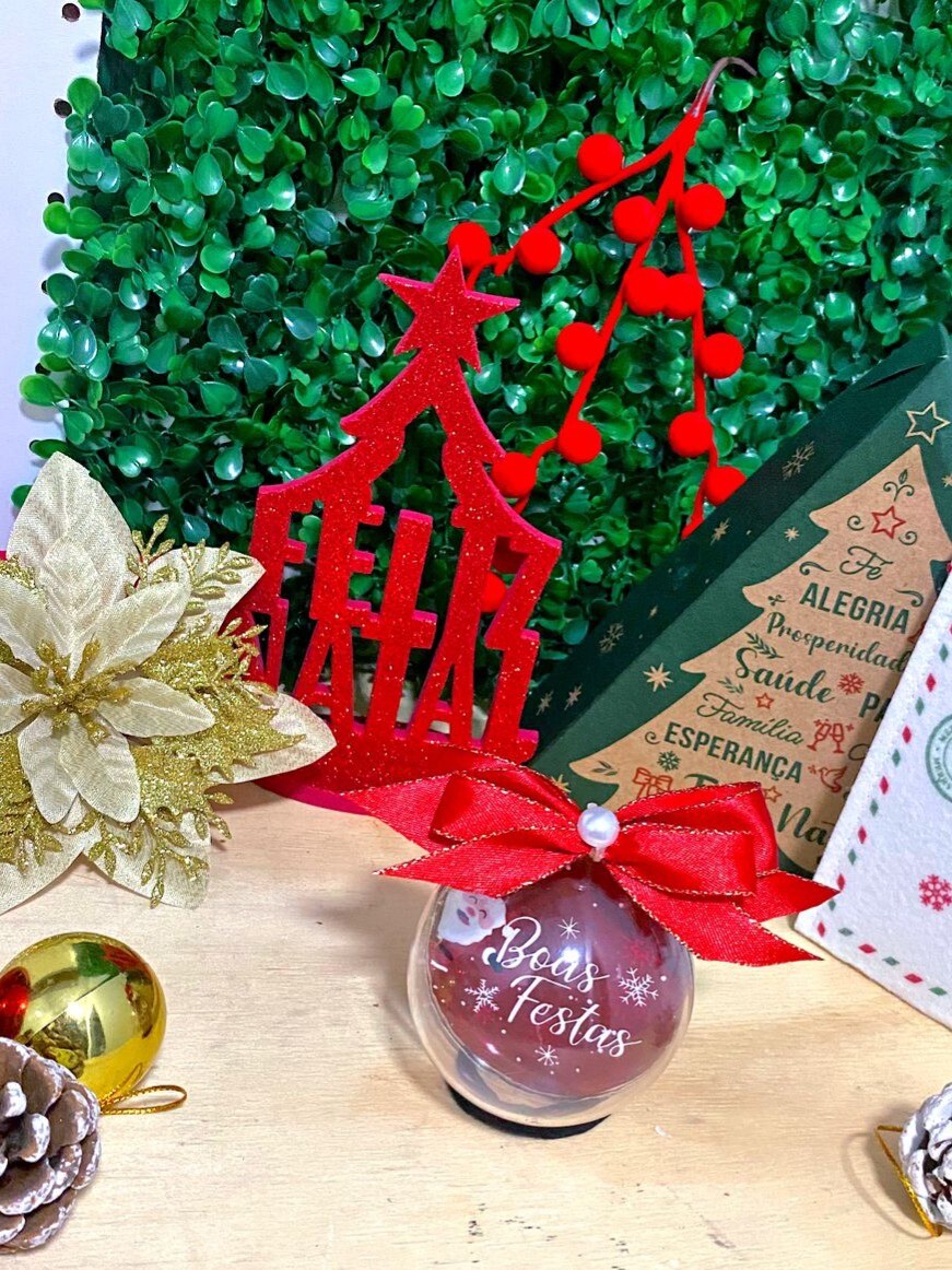 BOLINHA DE NATAL - PERSONALIZADA