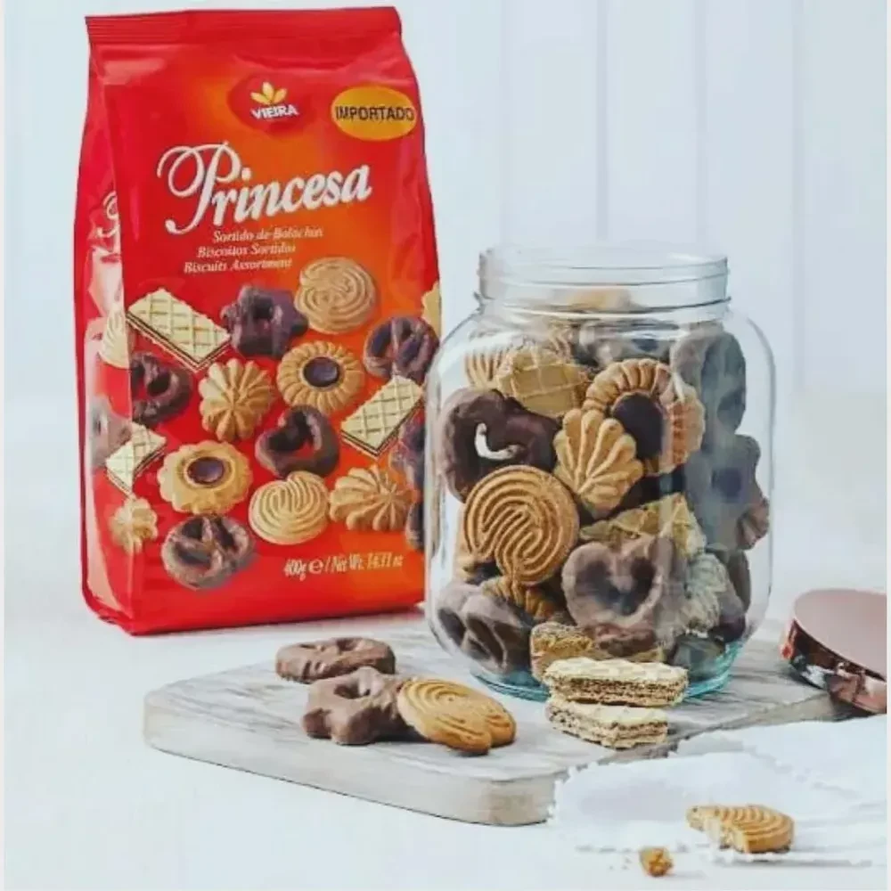 622-BISCOITO PRINCESA SORTIDOS 400GR