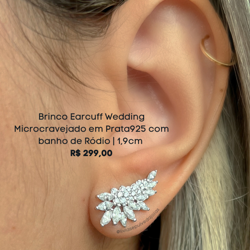 Brinco Earcuff Wedding