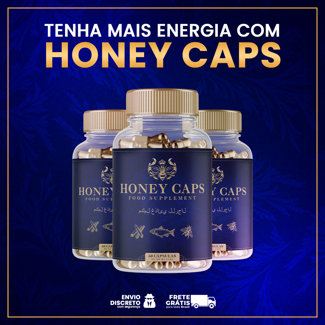 🍯 Honey Caps – Potência Masculina Natural!
