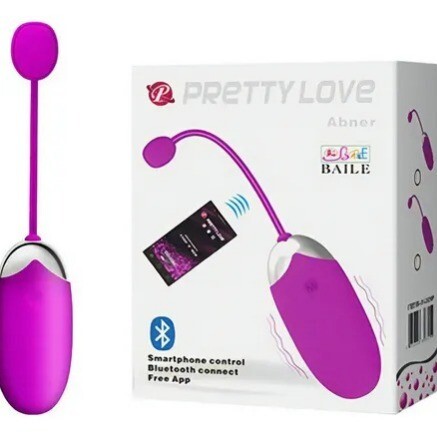 📱 Cápsula Vibratória Abner – Controle via APP | Pretty Love