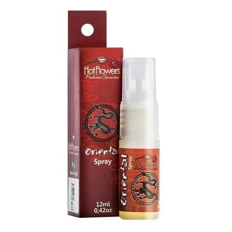 🐉 Gel Excitante Unissex Oriental Spray 12ml – Hot Flowers