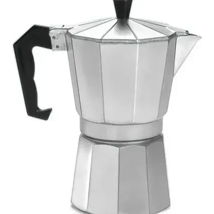 Cafeteira Italiana Alumínio Polido 03 Xícaras 150ml