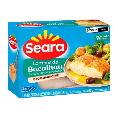 990-LOMBO BACALHAU SEARA 600GR