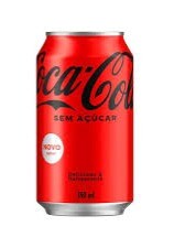 Cola-Cola lata 350 ml zero açúcar