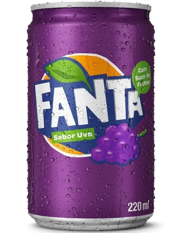 Fanta uva lata 220 ml