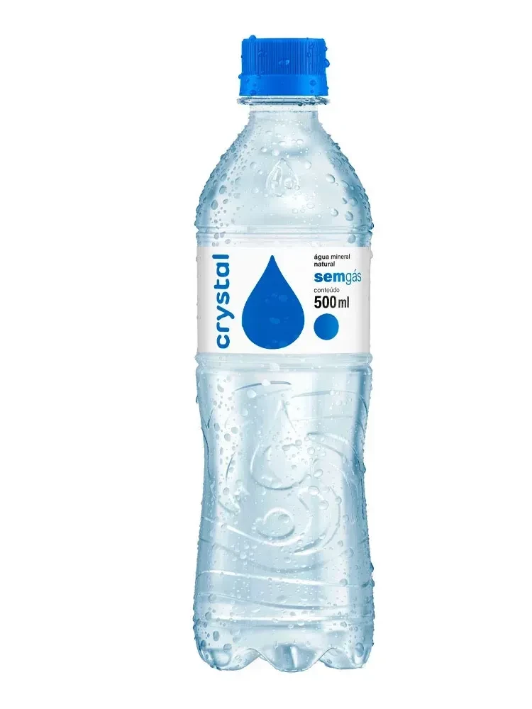 ÁGUA CRYSTAL 500ML GÁS