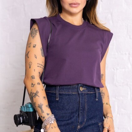 Muscle Tee Roxo Midnigth