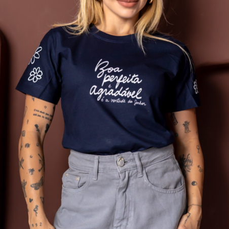 Tshirt “Boa Perfeita e Agradável”