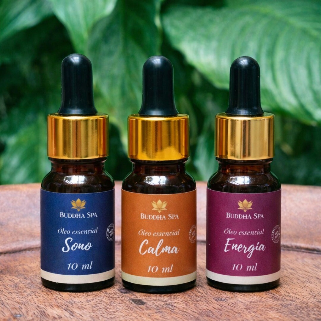 Kit Óleos Essenciais Buddha Spa