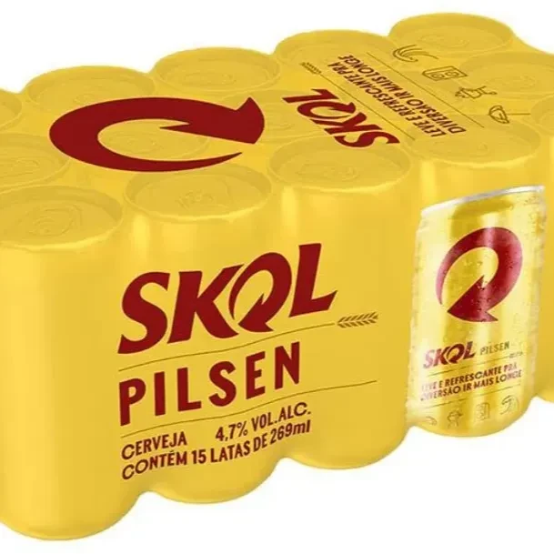 CAIXA DE CERVEJA SKOL