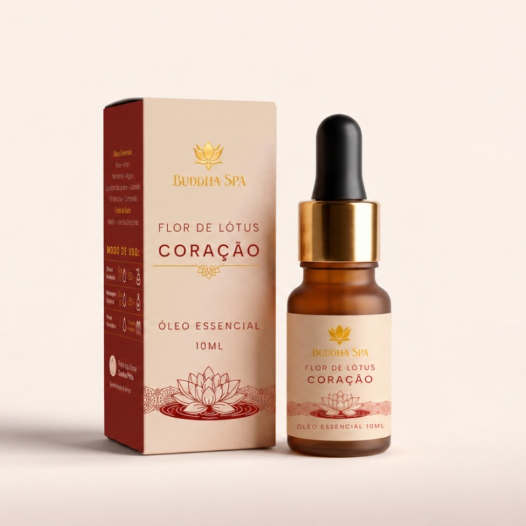 Óleo Essencial Flor de Lótus Coração