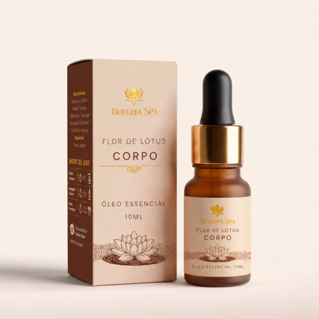 Óleo Essencial Flor de Lótus Corpo 10ml