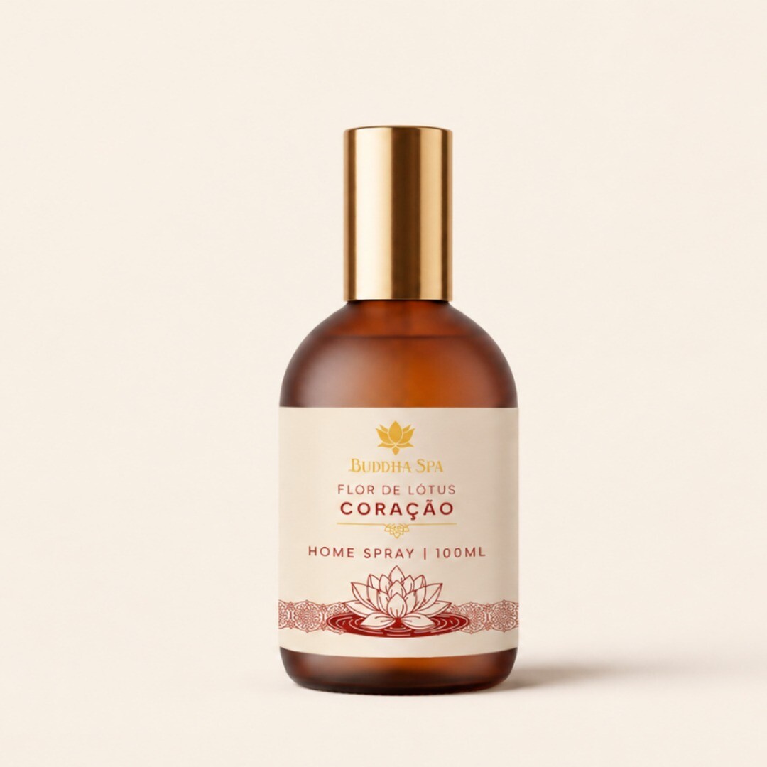 Home Spray Flor de Lótus Coração